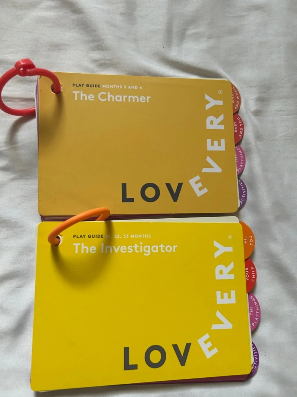 LiKe❤️for $10 off🍎 Lovevery play guide lot